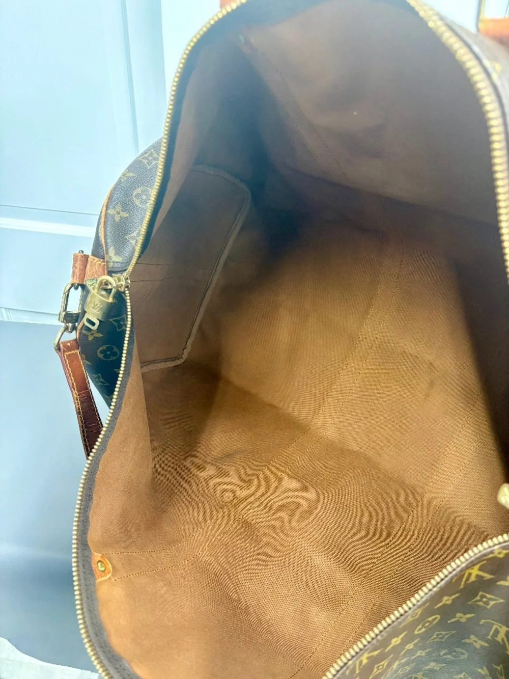Vintage Louis Vuitton Keepall Bandouliere 60 Monogram Canvas